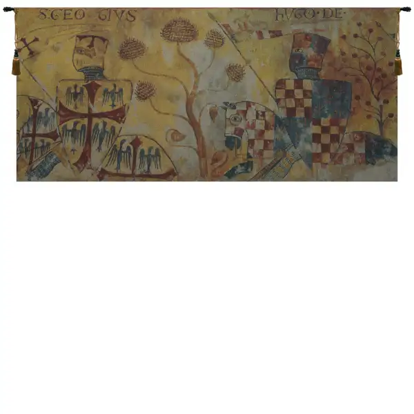 Chevaliers Redux Belgian Wall Tapestry
