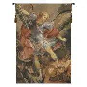 Archangel Michael European Tapestries - 12 in. x 18 in. Cotton/Polyester/Viscose by Charlotte Home Furnishings