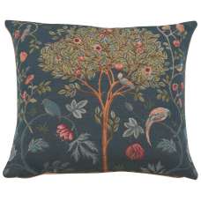 Kelmscott Tree Blue Decorative Tapestry Pillow