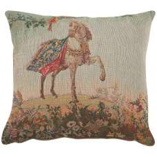 Cheval Small Decorative Tapestry Pillow