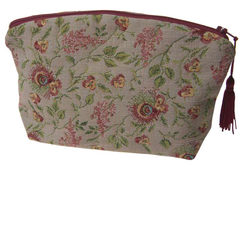Broche Flowers Purse Tapestry Bag
