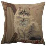 Cat With Harp European Cushion Covers