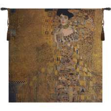 Lady In Gold by Klimt European Tapestry Wall Hanging