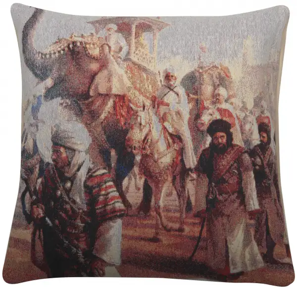 The Procession Decorative Floor Pillow Cushion Cover