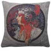 Donna Orechini by Mucha Couch Pillow