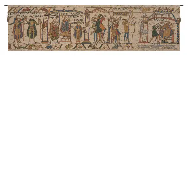 Bayeux King Harold Belgian Wall Tapestry