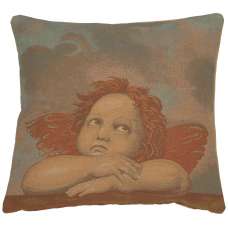 Raphael's Angel Right Italian Tapestry Cushion