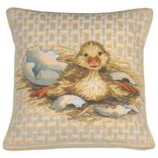 Easter Duck I Decorative Tapestry Pillow