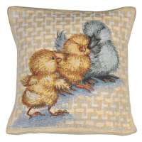 Easter Duck II Decorative Tapestry Pillow