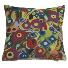 Klimt Swirls Belgian Cushion Cover