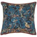 Animals with Aristoloches Blue European Cushion Cover