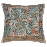 Animals with Aristoloches Light French Tapestry Cushion