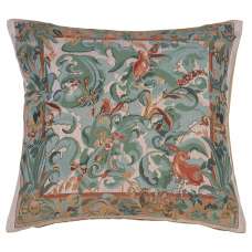 Animals with Aristoloches Light French Tapestry Cushion