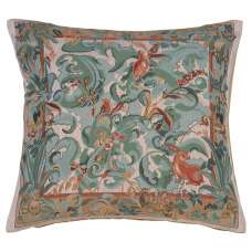 Animals with Aristoloches Light Decorative Tapestry Pillow