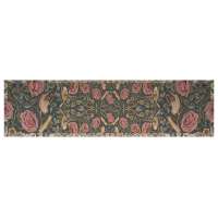 Roses and Birds II Blue Tapestry Table Linen