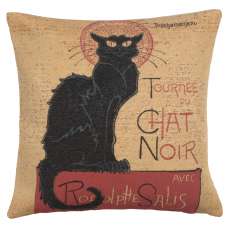 Tournee Du Chat Noir Small European Cushion Cover
