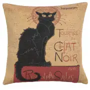 Tournee Du Chat Noir Small Belgian Cushion Cover