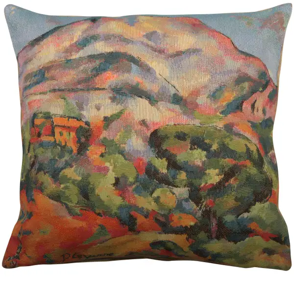 Mont Sainte Victoire Belgian Sofa Pillow Cover