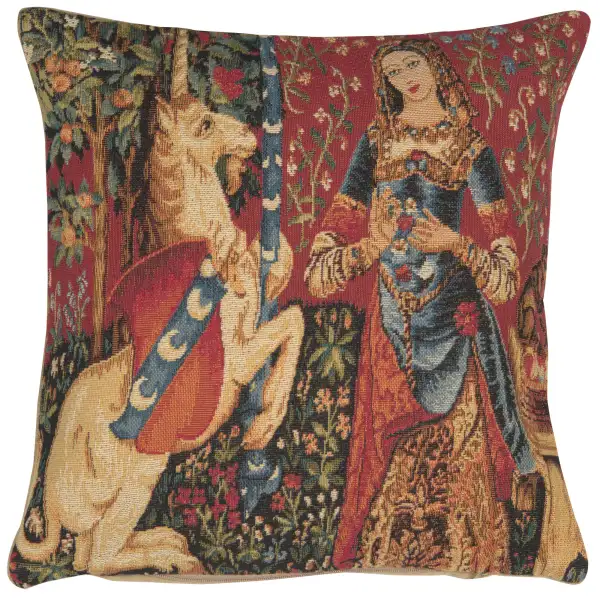 Medieval Smell Small Belgian Sofa Pillow Cover