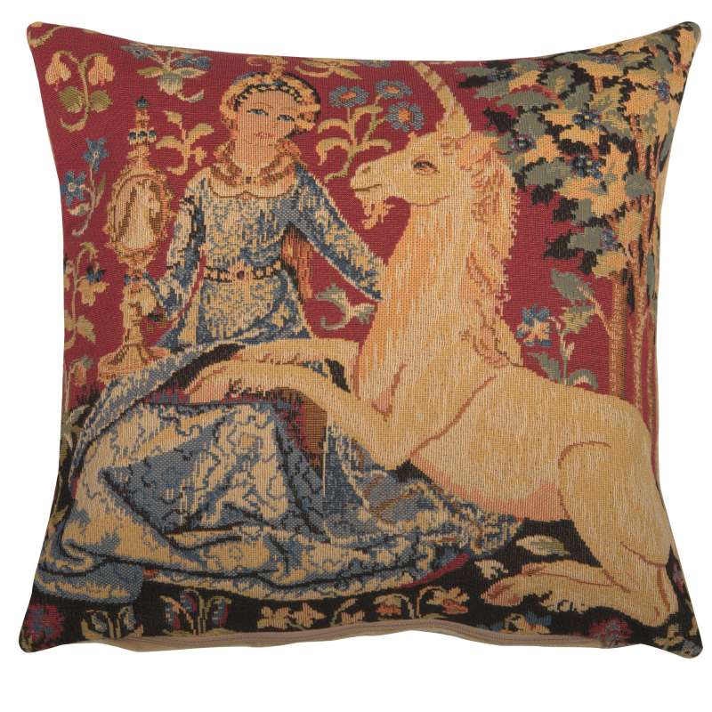 Medieval View Small European Cushion Cover