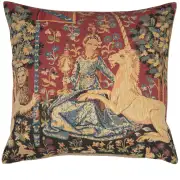 Medieval View Large Belgian Cushion Cover