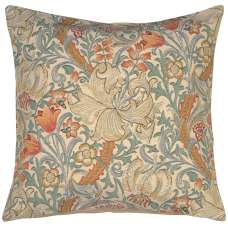 Golden Lily Light William Morris European Cushion Covers