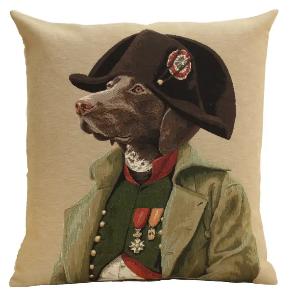 Chien Napoleon Belgian Sofa Pillow Cover