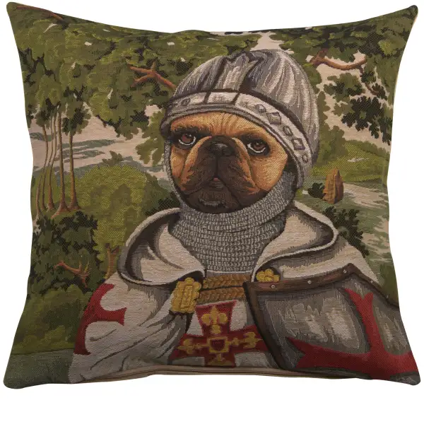 Chien Lancelot Belgian Sofa Pillow Cover
