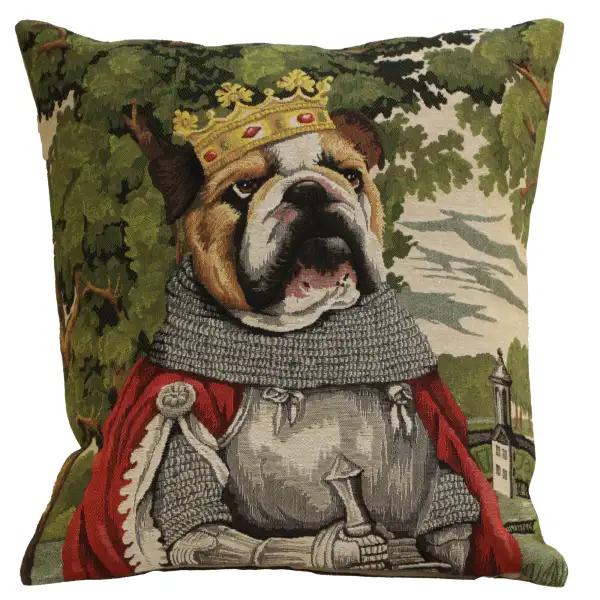 Chien Arthur Belgian Sofa Pillow Cover