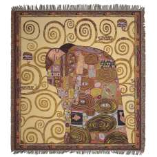 Klimt's Accomplissement European Throw