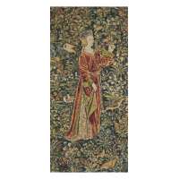 Promenade I Left Panel Light Flanders Tapestry Wall Hanging