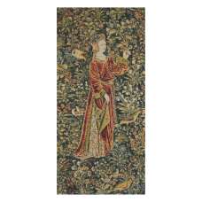 Promenade I Left Panel Light Belgian Tapestry Wall Hanging