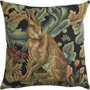 Hare by William Morris Belgian Cushion Cover
