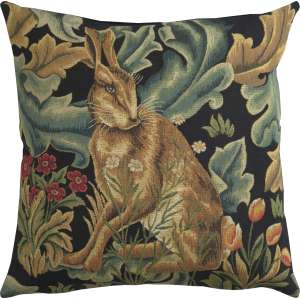 Hare by William Morris European Cushion Covers