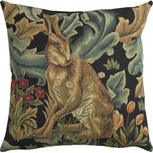 Hare by William Morris Belgian Sofa Pillow Cover