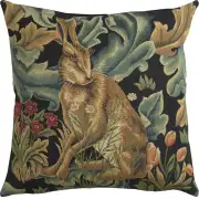 Hare by William Morris Belgian Cushion Cover