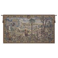 Old Brussels Light Belgian Wall Tapestry