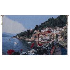 Italian Scene Como Italia Tapestry Wall Hanging