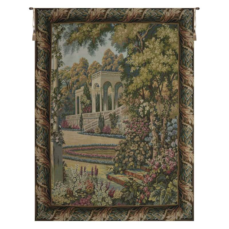 Como Garden with Acanthe Borderrder Italian Tapestry
