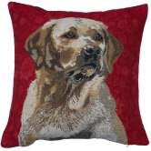 Labrador Red Belgian Cushion Cover