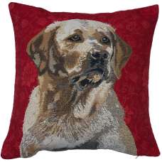 Labrador Red Belgian Cushion Cover
