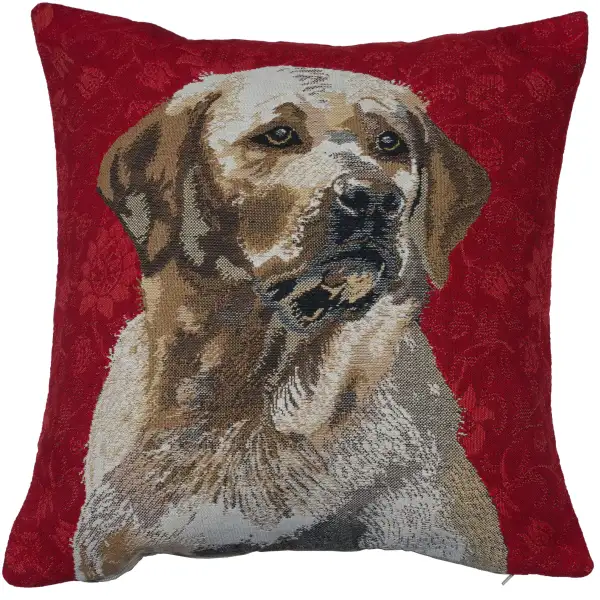 Labrador Red Belgian Cushion Cover