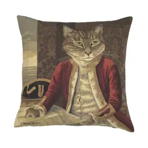 Herbert Cats B Belgian Sofa Pillow Cover