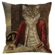 Herbert Cats B Belgian Cushion Cover