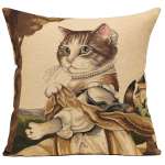 Herbert Cats C European Cushion Covers