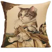 Herbert Cats C Belgian Cushion Cover