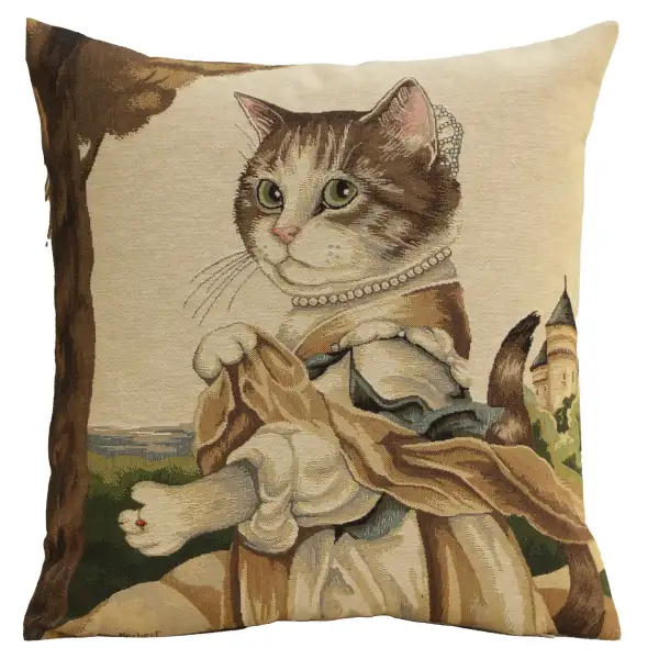 Herbert Cats C Belgian Sofa Pillow Cover