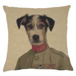 Percival Terrier Green European Cushion Covers