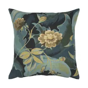 Forest With Flowers Belgian Sofa Pillow Cover