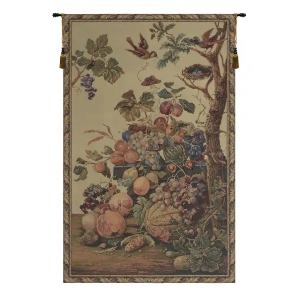 The Nest European Tapestries - 26 in. x 43 in. Cotton/Viscose/Polyester by Charlotte Home Furnishings
